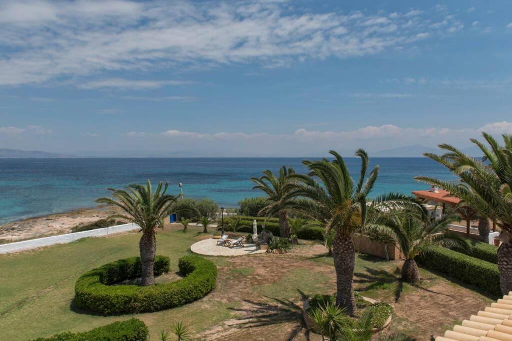 Palmaya Villa, Unique Seafront Experience Vagia  Екстер'єр фото