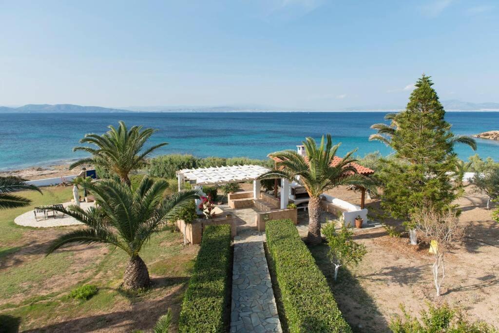 Palmaya Villa, Unique Seafront Experience Vagia  Екстер'єр фото
